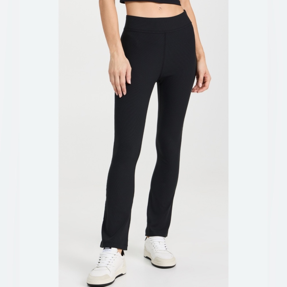 Outdoor voices ribbed black 3x pants